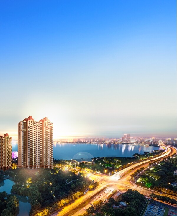 房地產(chǎn)湖景