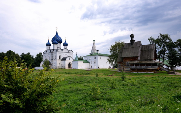 俄罗斯小镇苏兹达尔风景