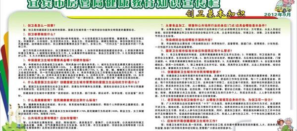 健康教育宣傳欄圖片
