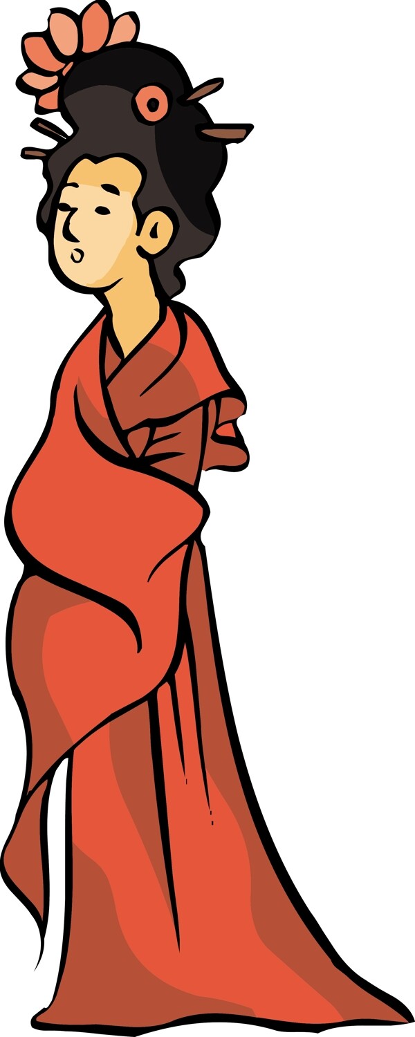 古代人物漫畫