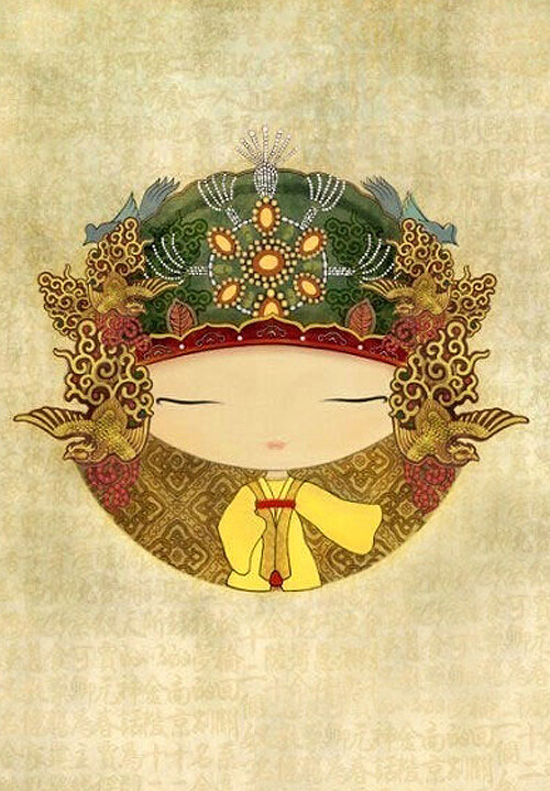 位圖插畫人物插畫女孩免費素材