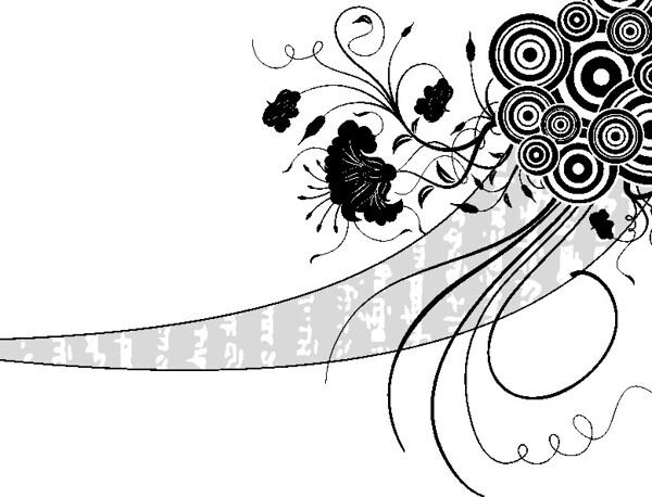 歐美花紋8225矢量CDR