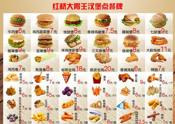 漢堡套餐