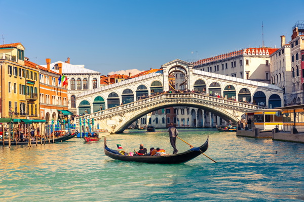 美丽的威尼斯水城风景图片