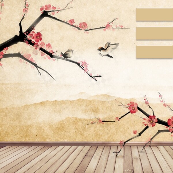 淘寶主圖復(fù)古背景素材