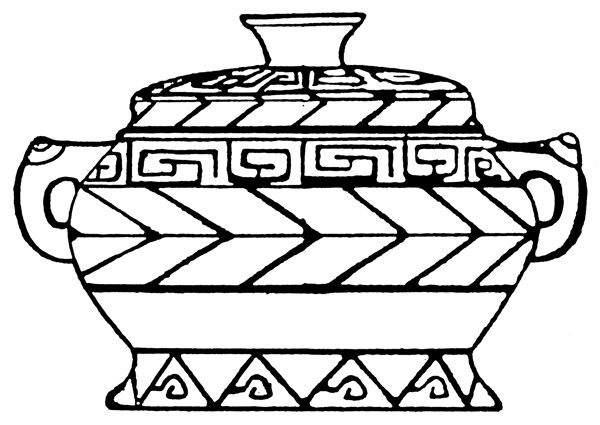春秋戰(zhàn)國(guó)圖案青銅器圖案中國(guó)傳統(tǒng)圖案017