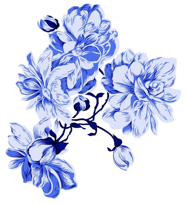 青花瓷素材