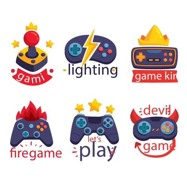 创意游戏logo