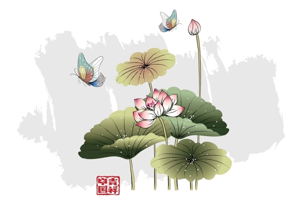 荷花圖片