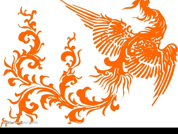 矢量鳳凰圖片