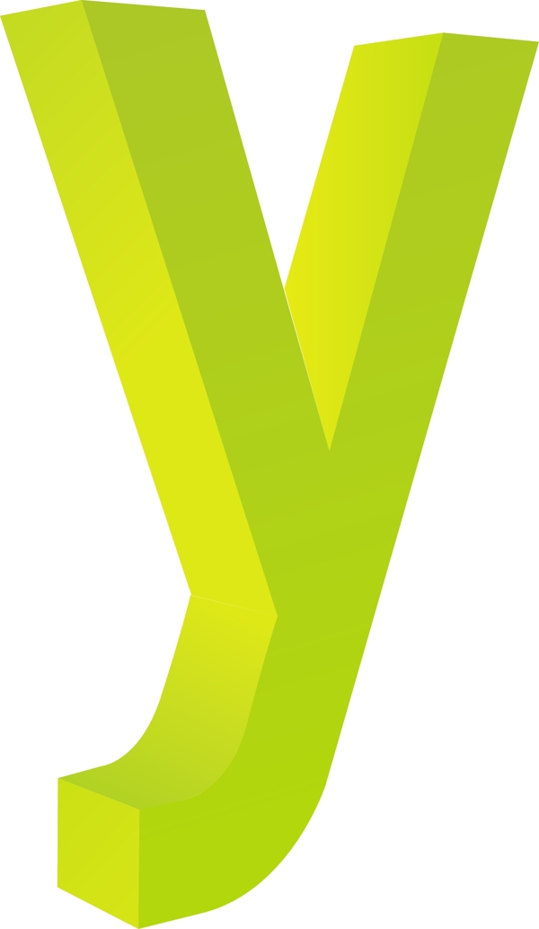 字母Y圖標素材