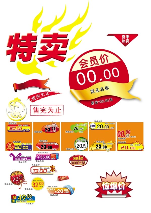 價格簽