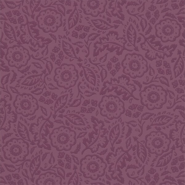 紫红色花草创意精美壁纸