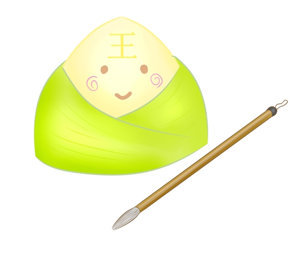 端午節(jié)粽子的插畫