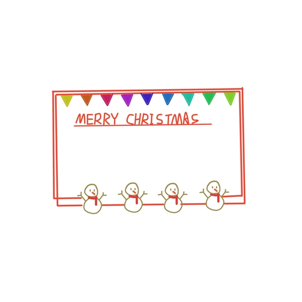 圣誕節(jié)日圣誕邊框