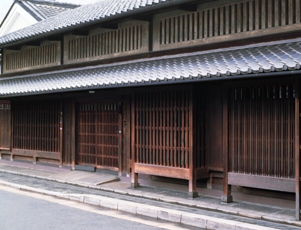 琉璃瓦屋頂古建筑圖片