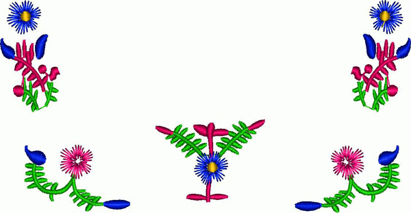 繡花植物花卉領(lǐng)邊繡花繡花衣領(lǐng)領(lǐng)圈免費(fèi)素材
