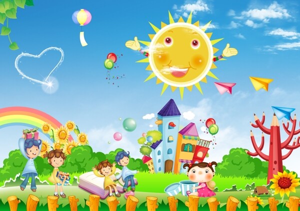 幼兒園背景
