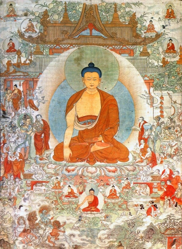 釋迦牟尼神變圖圖片