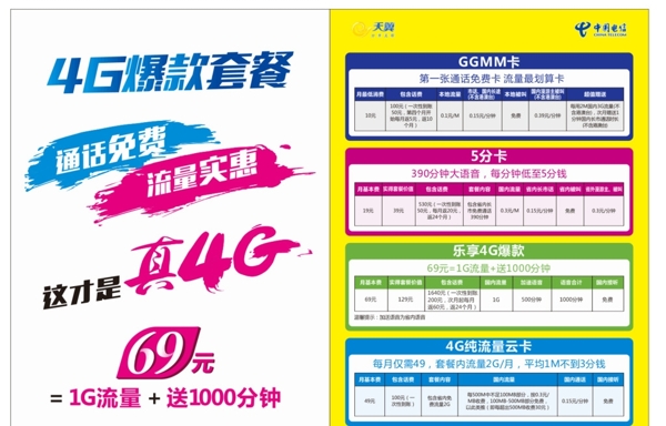 電信真4G爆款