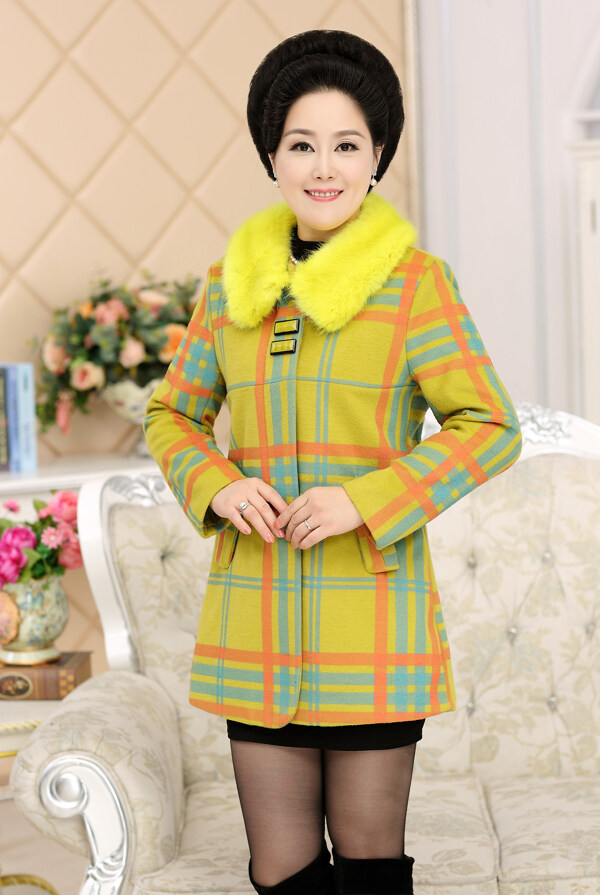 女裝媽媽裝淘寶女裝婦女裝圖片