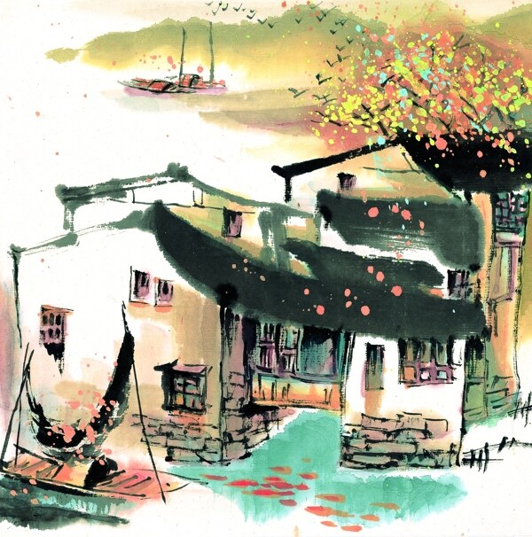 古風(fēng)景圖片