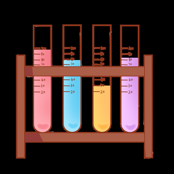量筒科学化学实验器材PNG图片