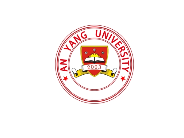安陽學院圓形標志