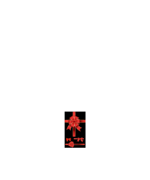紅色蝴蝶結圖片