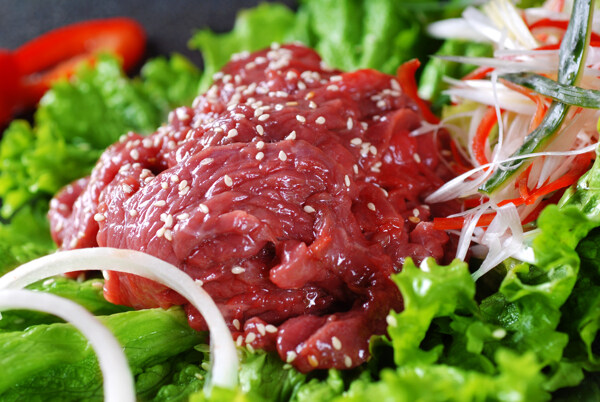 瘦牛肉圖片