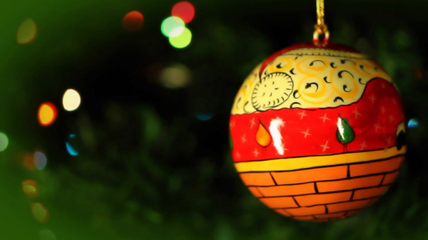 圣诞树上的挂饰动画素材1