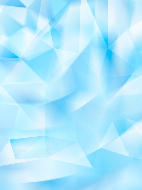 蓝色几何抽象科技技术背景图