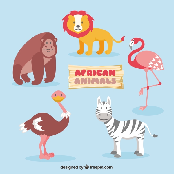 漂亮的非洲动物