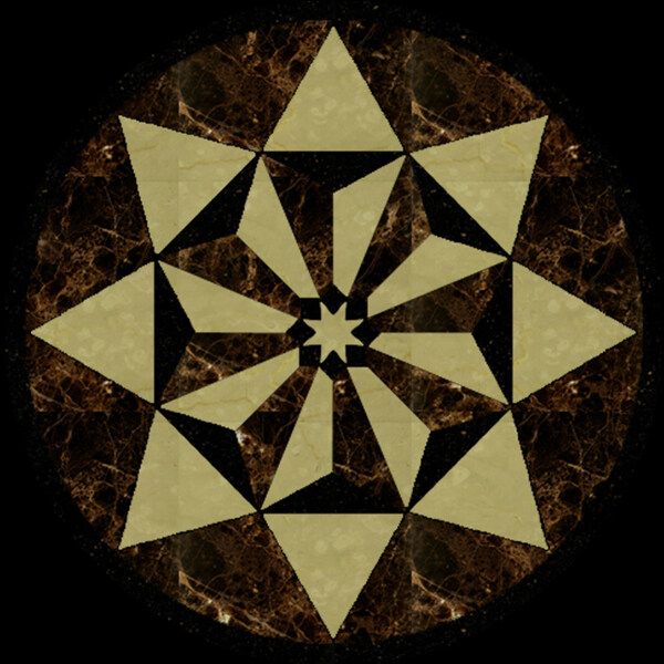 大理石拼花高質量3D石材材質73