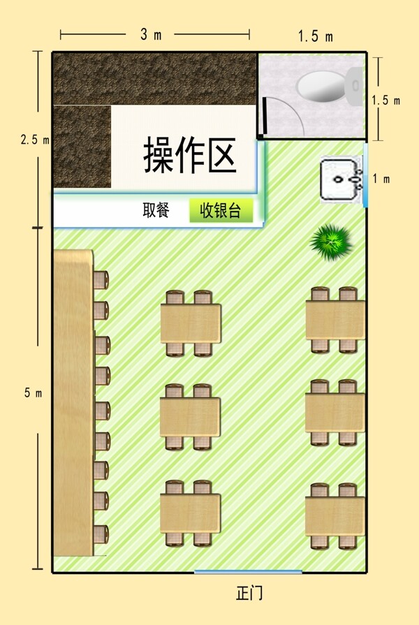 店面裝修平面圖