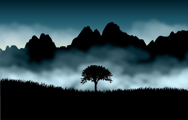 現(xiàn)實主義風(fēng)景矢量素材02