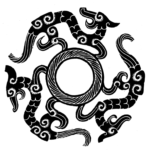 春秋戰(zhàn)國(guó)圖案青銅器圖案中國(guó)傳統(tǒng)圖案060