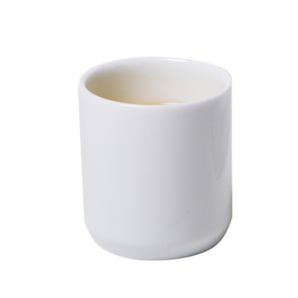 白色圆柱茶杯元素