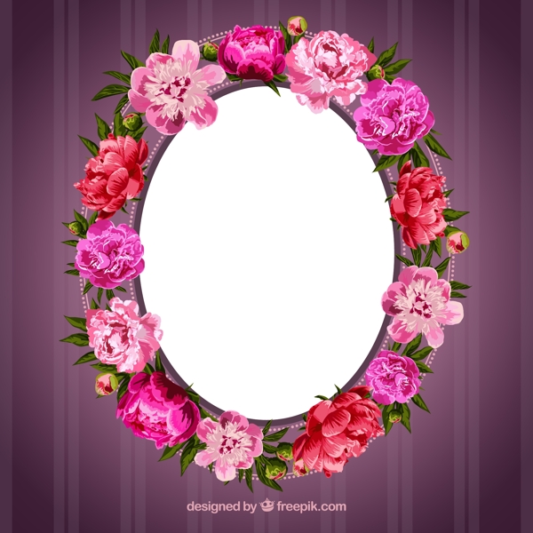 花卉装饰边框图片