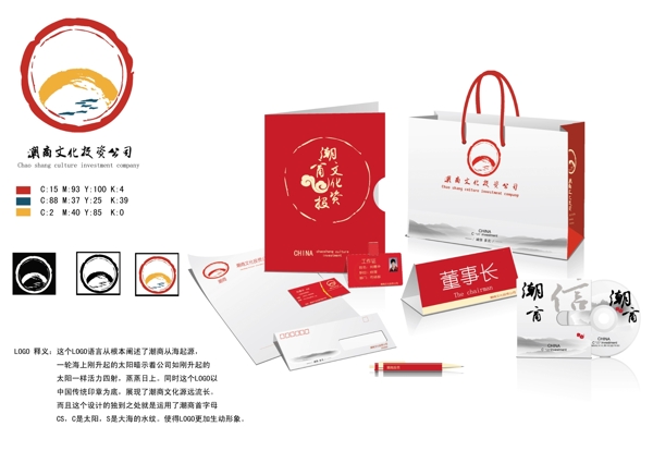 潮商文化投資公司vi設(shè)計(jì)圖片