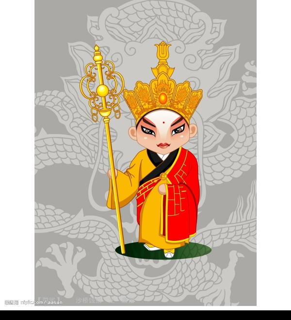 矢量素材唐僧圖片