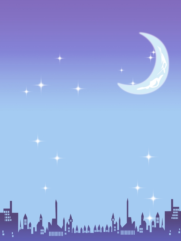 城星月光圖片