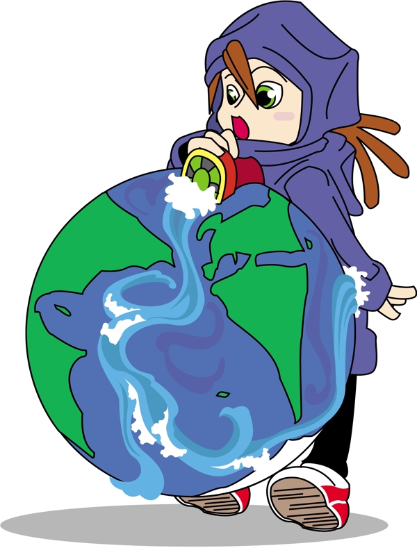 地球氣候漫畫圖片