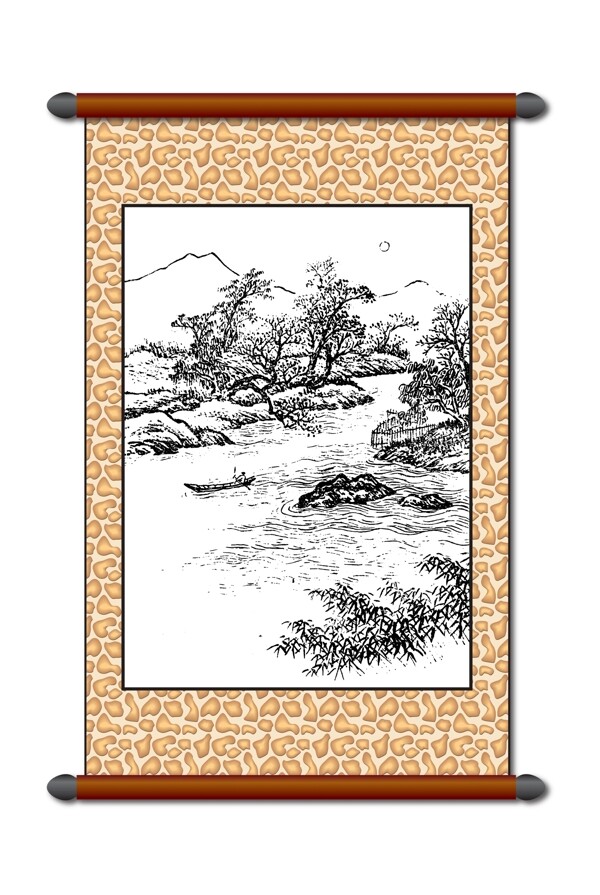 白描風景