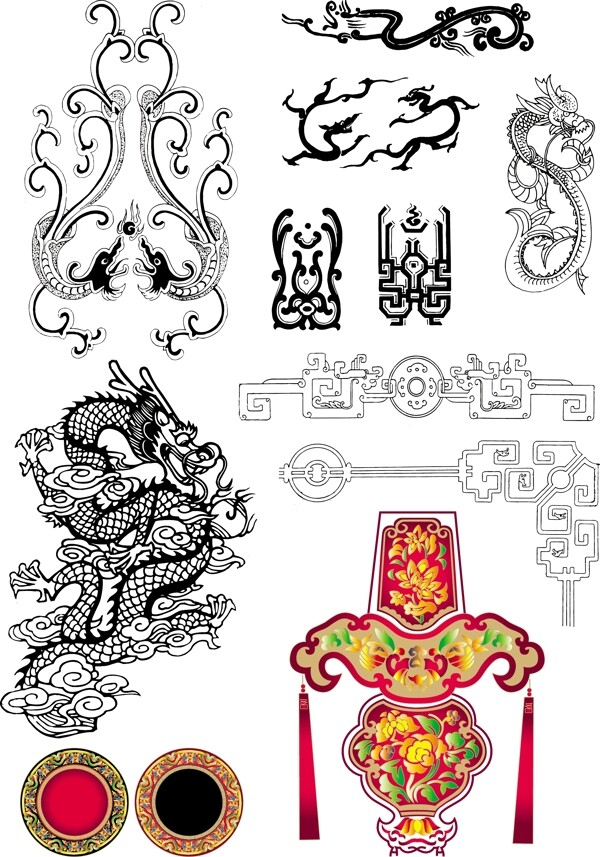 中國傳統(tǒng)矢量圖案