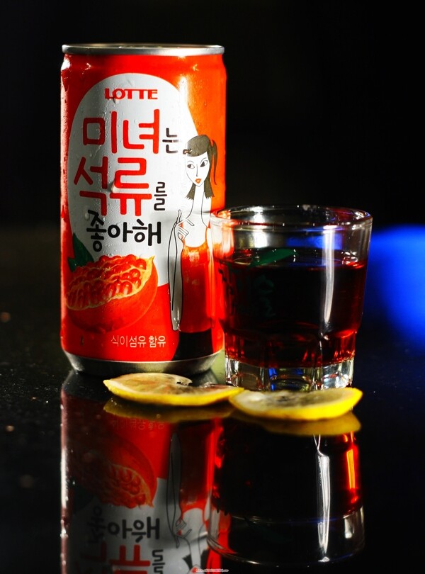 韩国石榴汁图片