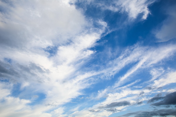 高清蓝天白云背景图片
