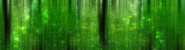 樹林夢(mèng)幻清新背景banner
