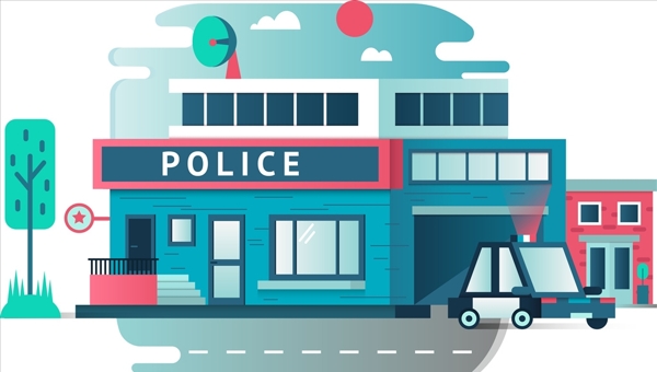 警局