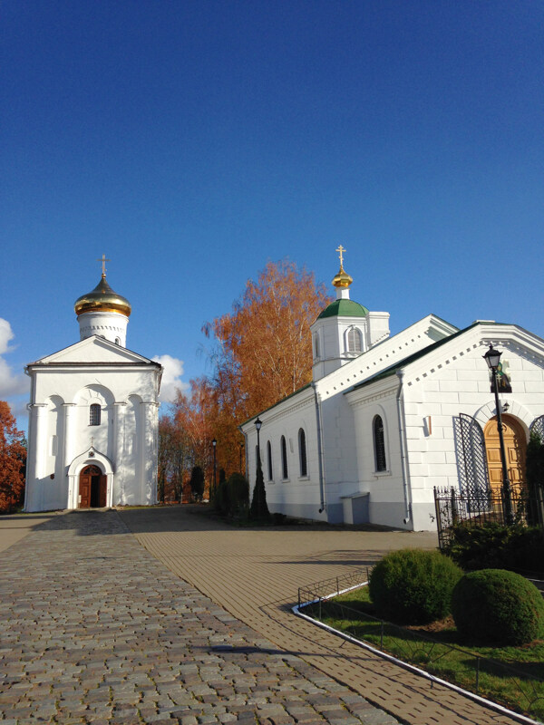 白俄罗斯教堂图片